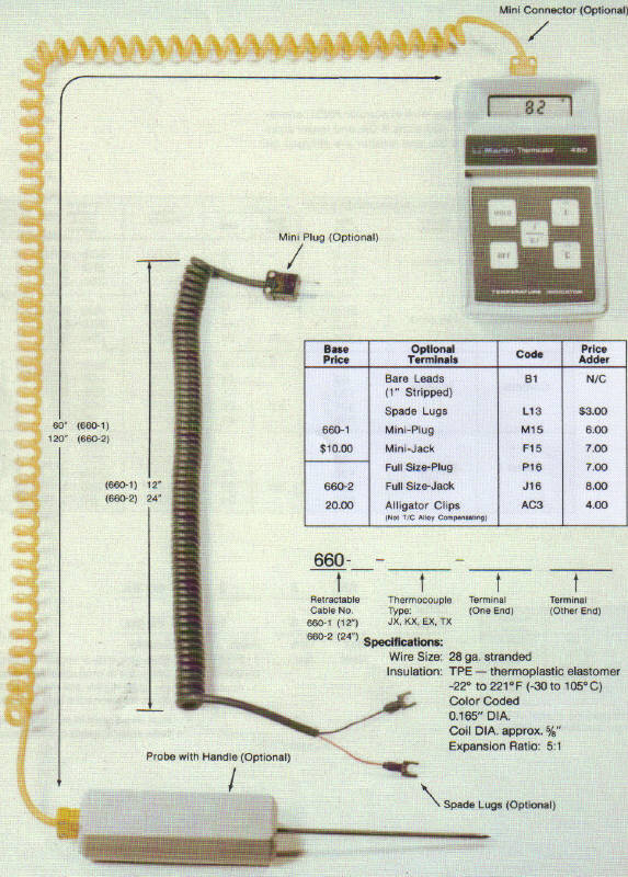 ThermocoupleWire-RetractableExtensionCable